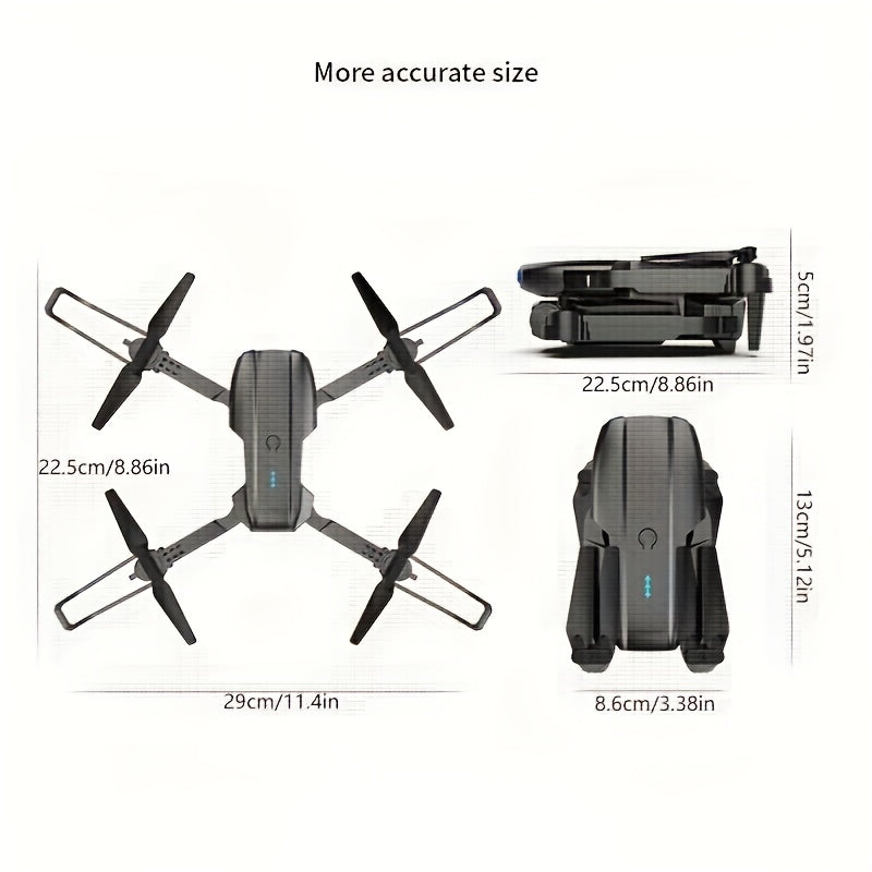 E99pro K3 Drone High-definition Aerial Photography Dual Camera Single Battery Optical Flow Fixed-point Hovering Quadcopter Remote Control Helicopter - Kergle