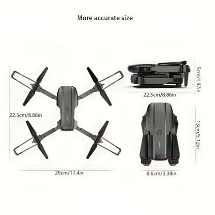 E99pro K3 Drone High-definition Aerial Photography Dual Camera Single Battery Optical Flow Fixed-point Hovering Quadcopter Remote Control Helicopter - Kergle