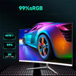 White 32 Inch 1500R 2K QHD 1440P 144hz 165Hz LCD 1ms Wall Mounted PC Desktop Computer Screen Gaming LED Curved Monitor - Kergle
