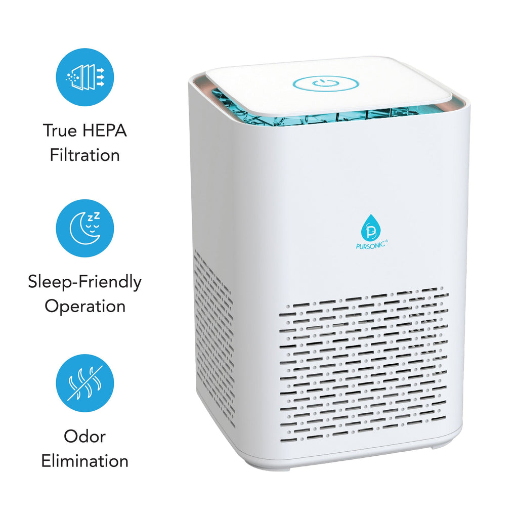 Pursonic Ultimate Wellness Bundle: Air Purifier, Diffuser & Essential Oils Set-4
