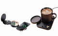 Complete Wireless Charging & Comfort Bundle – Sip & Charge 2-in-1 Mug Warmer + 5-in-1 Folding Charging Station-0