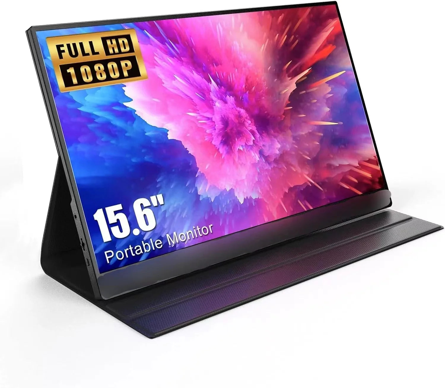 15.6 Inch IPS 1080P FHD Full HD Gaming USB-C Portable Monitor Screen Extender for Laptop Mobile Portable Monitor - Kergle