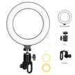 LED Ring Light With Clip On Laptop Computer Fill Lamp For Video Conference Lighting Kit Zoom Webcam Chat Live Streaming Youtube - Kergle