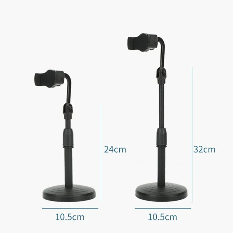 Desktop Tripod for Phone Smartphone Iphone with Phone Holder Stand Bracket Tripe for Mobile Telefoon Statief Stand Table - Kergle
