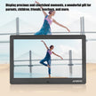 10 Inch Wide LCD Screen Digital Photo Frame 1024 * 600 High Resolution Electronic Photo Frame with MP3 MP4 Video Player Calendar - Kergle