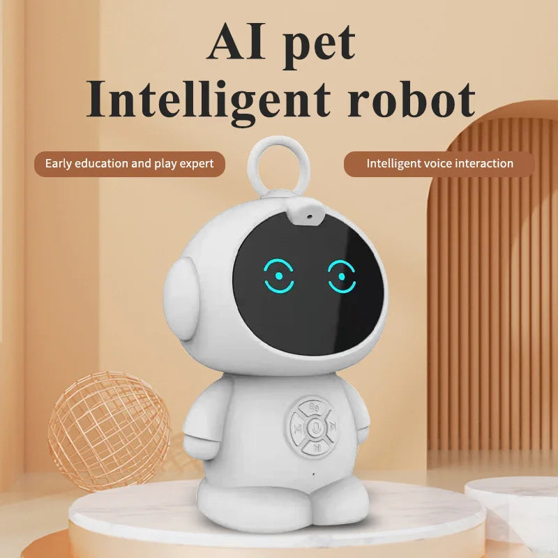 2026 Smart AI Robot WiFi Early Education Toys for Children Speech Recognition & Voice Interactive Educational Learning Machine - Kergle
