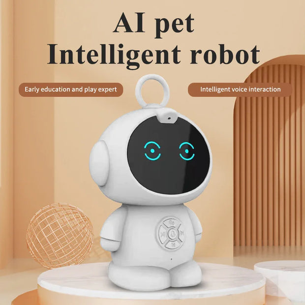 2026 Smart AI Robot WiFi Early Education Toys for Children Speech Recognition & Voice Interactive Educational Learning Machine - Kergle