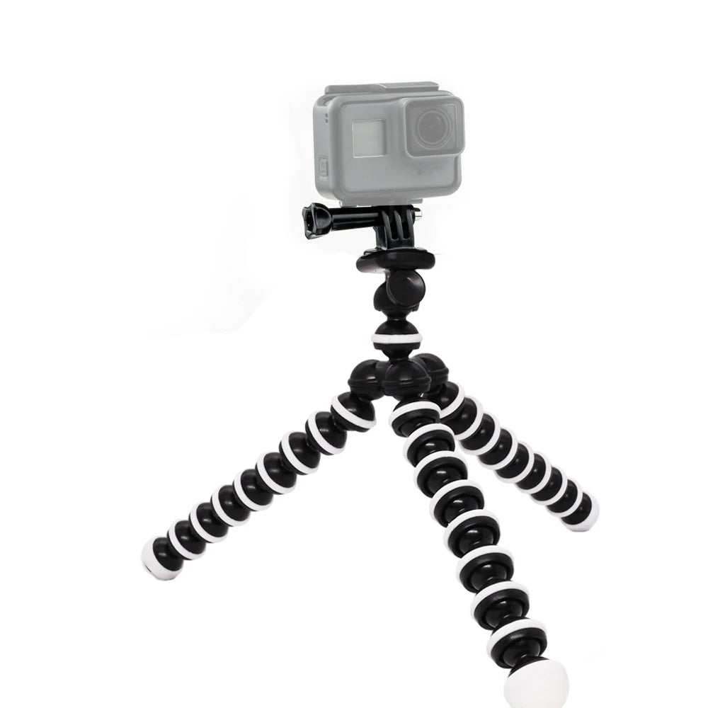 Tripods Tripod for Phone, Mobile Camera Holder Clip, Smartphone Monopod Stand, Octopus Mini Tripod Stativ - Kergle