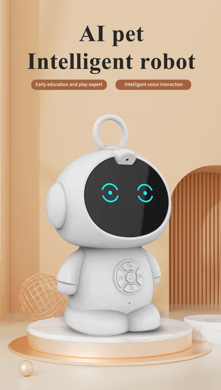 2026 Smart AI Robot WiFi Early Education Toys for Children Speech Recognition & Voice Interactive Educational Learning Machine