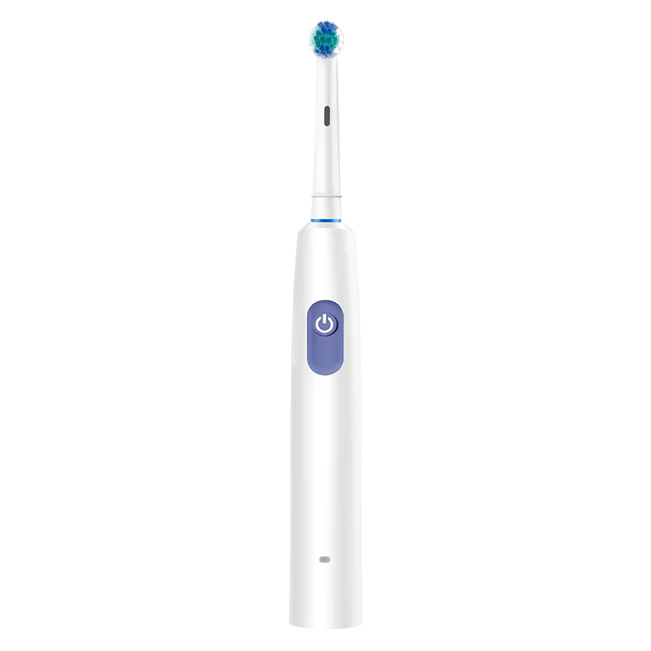 Smart Rotating Electric Toothbrush, Rechargeable Toothbrush with 4 Heads, Adults Soft Toothbrush - Kergle