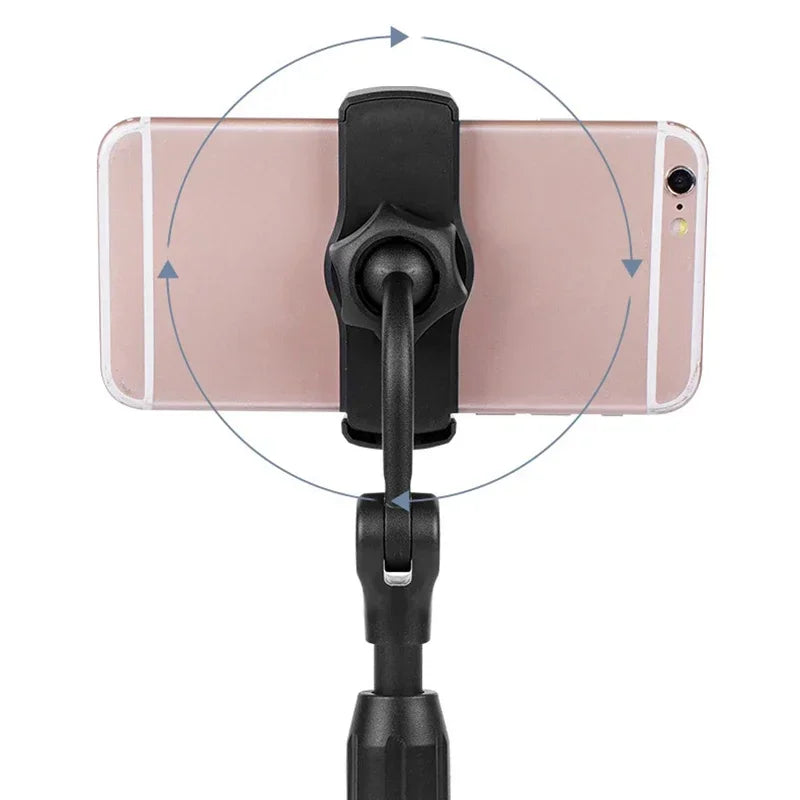 Desktop Tripod for Phone Smartphone Iphone with Phone Holder Stand Bracket Tripe for Mobile Telefoon Statief Stand Table - Kergle