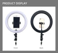 12 Inch Ring Light, Dimmable USB LED for Phone Photography, Live Streaming, For YouTube TikTok Videos - Kergle
