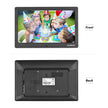 10 Inch Wide LCD Screen Digital Photo Frame 1024 * 600 High Resolution Electronic Photo Frame with MP3 MP4 Video Player Calendar - Kergle