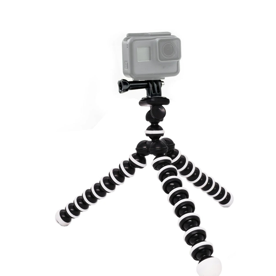 Tripods Tripod for Phone, Mobile Camera Holder Clip, Smartphone Monopod Stand, Octopus Mini Tripod Stativ - Kergle