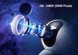Smart Camera 1080P 360 Angle WiFi Night Vision Webcam Video IP Camera Baby Security Monitor AI Auto Tracking for Smartlife APP - Kergle