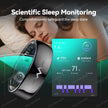 New ECG Monitor Smart Ring 2025 Heart Rate Blood Oxygen Health Monitoring Multi-sport Mode Temperature 3ATM Waterproof Smartring - Kergle