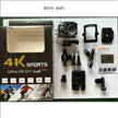  Action Camera 4K WiFi 2.0 Inch Touch Screen 140° Wide Angle Video Recording 30M Waterproof Bicycle Motorcycles Sports Cameras - Kergle