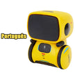 Toy Robot Intelligent Robots Russian & English & Spanish Version Voice & Touch control Toys Interactive Educational RC Robot - Kergle