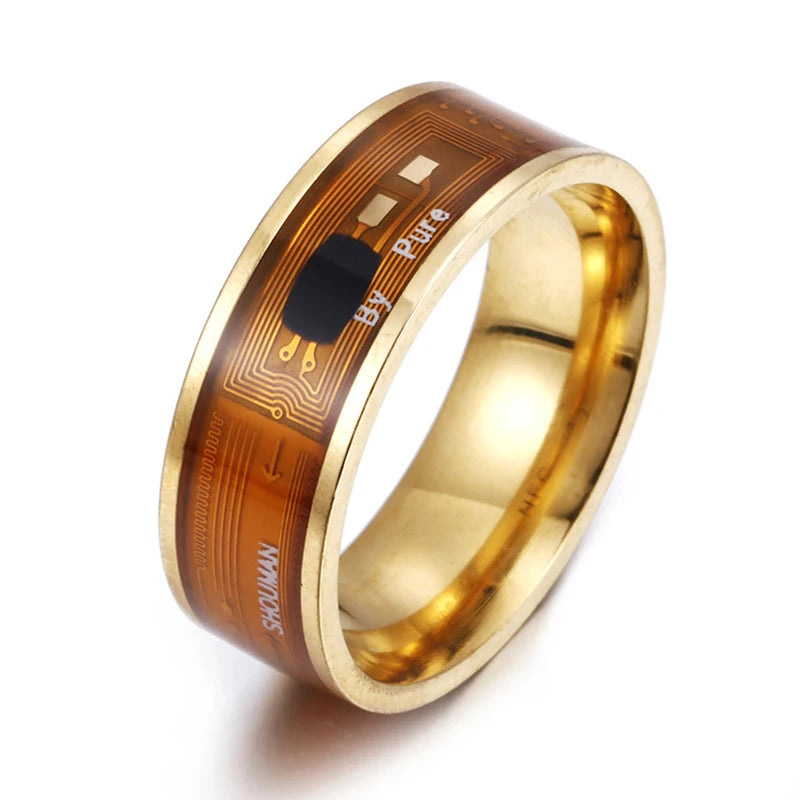 Nfc Smart Ring Portable Compact Wearing Id Recognition Device Multifunctional Nfc Smart Ring Women Men Nfc Ring Smart Bracelet - Kergle