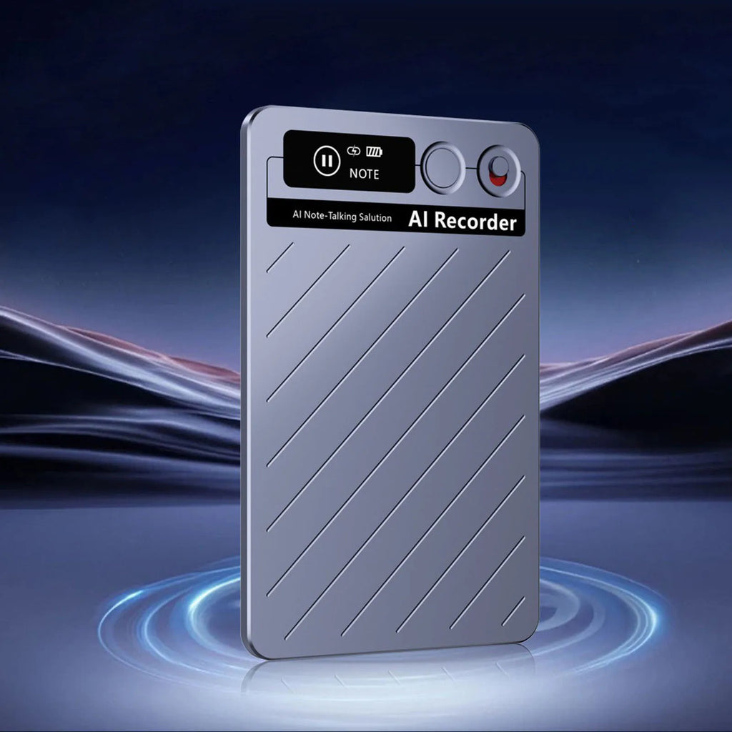 AI Mag-safe Voice Recorder, Notetaking Device for Meetings & Lectures, AI Transcription & Summarization for 118+ Languages
