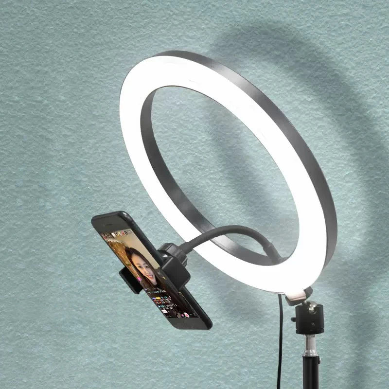 12 Inch Ring Light, Dimmable USB LED for Phone Photography, Live Streaming, For YouTube TikTok Videos - Kergle