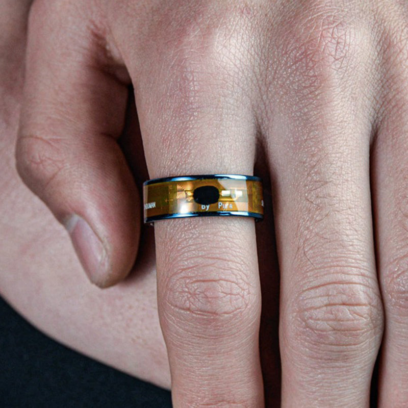 Nfc Smart Ring Portable Compact Wearing Id Recognition Device Multifunctional Nfc Smart Ring Women Men Nfc Ring Smart Bracelet