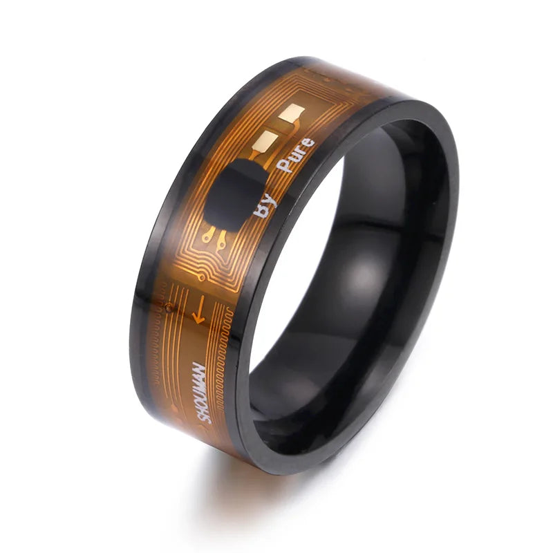 Nfc Smart Ring Portable Compact Wearing Id Recognition Device Multifunctional Nfc Smart Ring Women Men Nfc Ring Smart Bracelet - Kergle