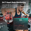 New ECG Monitor Smart Ring 2025 Heart Rate Blood Oxygen Health Monitoring Multi-sport Mode Temperature 3ATM Waterproof Smartring - Kergle