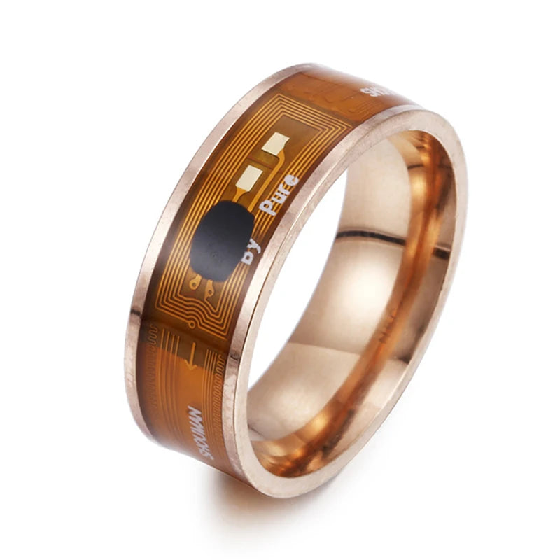Nfc Smart Ring Portable Compact Wearing Id Recognition Device Multifunctional Nfc Smart Ring Women Men Nfc Ring Smart Bracelet - Kergle