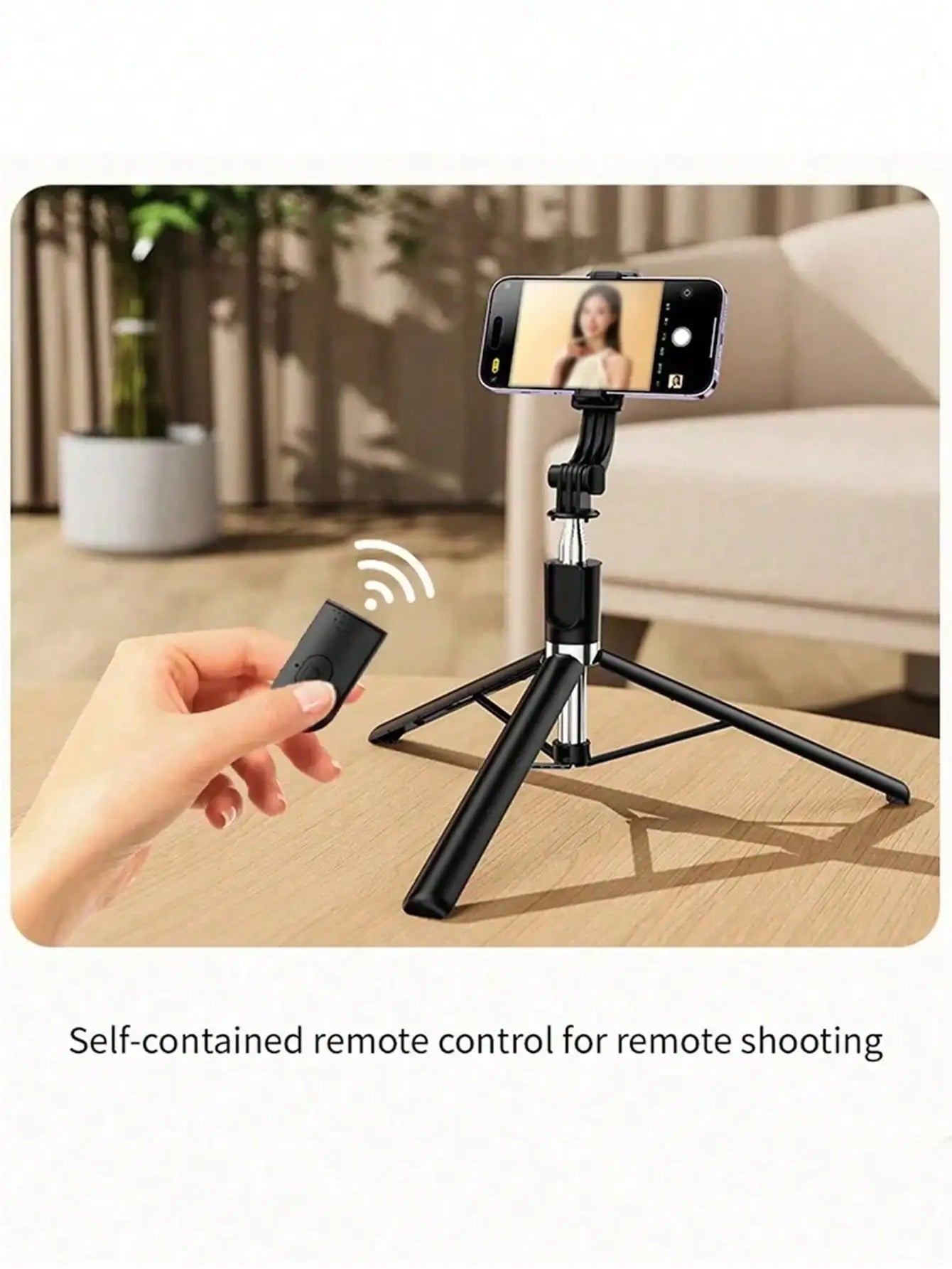 1700mm Selfie Stick Wireless Selfie Stick Phone Tripod Extendable  Stand Foldable Monopod For Smartphones Balance Steady Shootin - Kergle