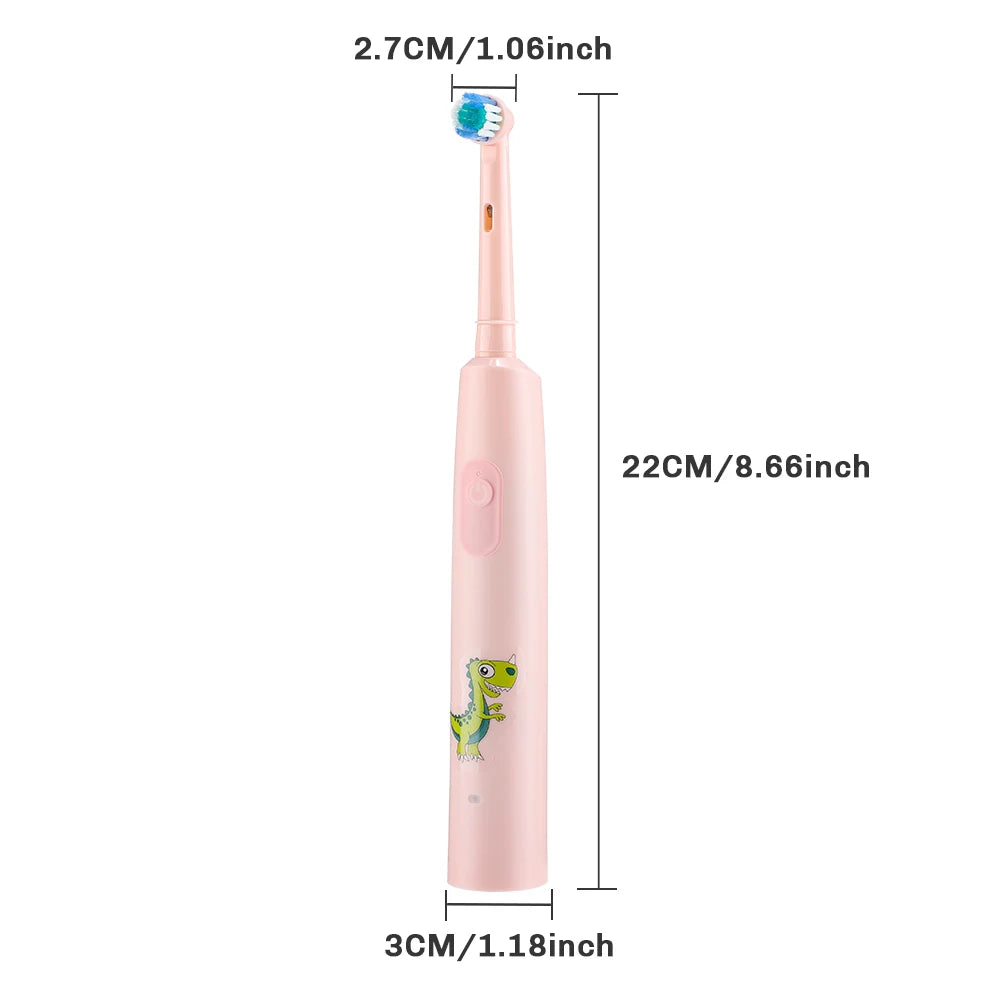 Smart Rotating Electric Toothbrush, Rechargeable Rotary Toothbrush with 4 Heads, Electric Toothbrush for Adults Soft Replacement