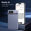 AI Mag-safe Voice Recorder, Notetaking Device for Meetings & Lectures, AI Transcription & Summarization for 118+ Languages - Kergle