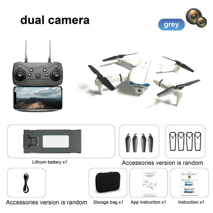 E99pro K3 Drone High-definition Aerial Photography Dual Camera Single Battery Optical Flow Fixed-point Hovering Quadcopter Remote Control Helicopter - Kergle